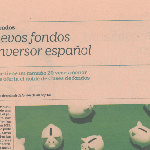 3.000 nuevos fondos para el inversión español