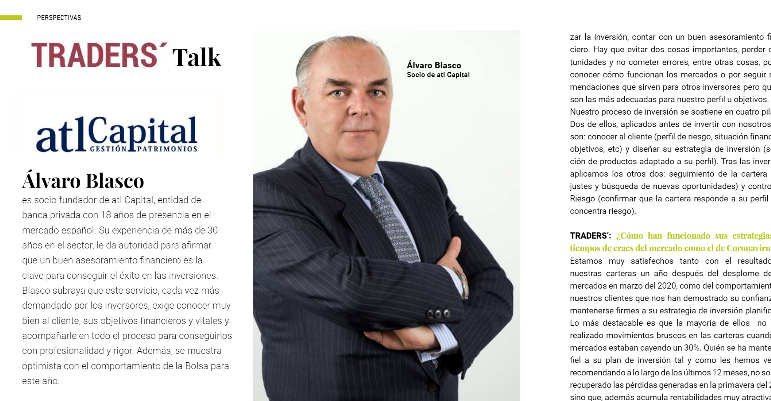 Entrevista a Alvaro Blasco en Traders