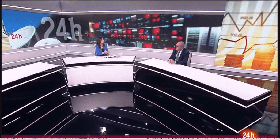 Ignacio Cantos valora en TVE la previsiones del FMI